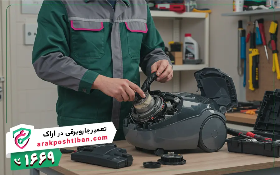 هزینه تعمیرات جاروبرقی در اراک چقدر می شود؟